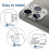 iPhone 12 Pro Max 6.7" camera lens protector tempered glass 5