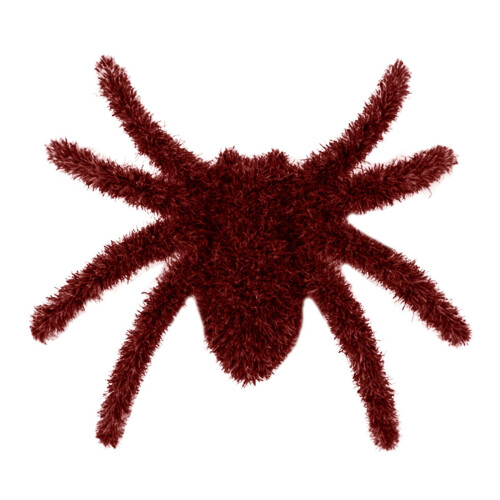 Décoration d'araignée d'Halloween YOTQUSKI avec pattes flexibles 1