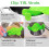 Collapsible Colander Clip-On Strainer Green 4