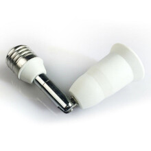 E27 lamp holder right angle adjustable 1 piece