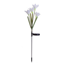 Solar LED Flower Lights Outdoor Waterproof White