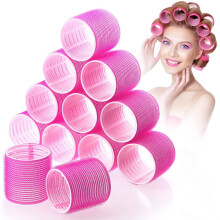 Hair Rollers Large Self-Grip 12 Pieces