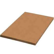 Top Pack Supply Double Wall Corrugated Sheets, 24" x 30", Kraft (Pack of 5)