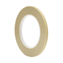 Scotch Fine Line Tape 218, High-Performance, Polypropylene Plastic, Instant Adhesion, Moisture and Solvent Resistant, Green Color, 1/4 in x 60 yd, 5.0