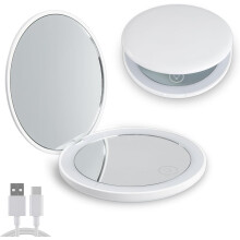 Wattne Travel Makeup Mirror 10X Magnification 3.5 Inch