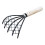 Clam Rake with Mesh Net 5-Tine Long Handle 15 Inch 1