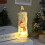 Warm White Mini Christmas Lights 50ft 25 Bulbs Battery 1