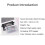 Nylon Mesh Pen Pouch Navy 1 Pack 3