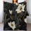 Botanical Black Throw Blanket Microfiber 30x40 inch 4