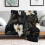 Botanical Black Throw Blanket Microfiber 30x40 inch 5