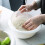 Swivel Drainer Bowl Strainer 2-in-1 White 5