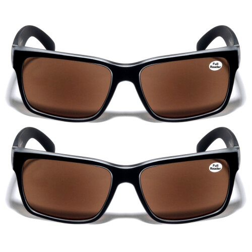 Men's Reading Sunglasses +4.00 2 Pairs 1