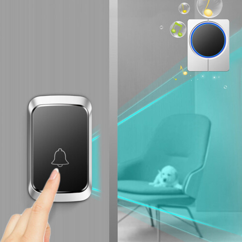 Wireless Doorbell with 1300+ ft Range and 2 Receivers 1