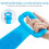 Back Scrubber Silicone Shower Brush 30 Inches 6