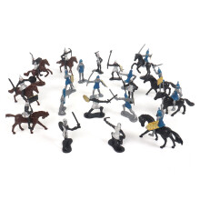 Medieval Knight Soldier Horse Action Figures 28 pcs