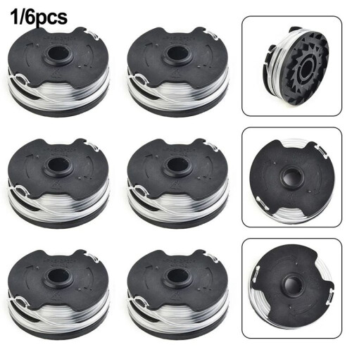 6Pcs Thread Spools for LIDL/Parkside Cordless Grass Trimmer PRTA 20-Li A1 B2 C3 String Garden Tool Replacement Part