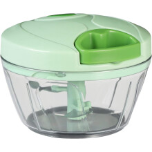 Manual Food Chopper, BPA-Free, 550ml Gray