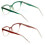 Women's Cateye Optical Reading Glasses +2.00 2 Pairs 3