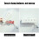 Desktop socket fixer bracket red adhesive punch mount 7