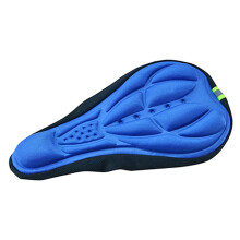 Washranp Bike Seat Cushion Solid Color Breathable 3D Saddle