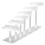 Acrylic eyeglasses stand clear multi-tier 3-tier 1