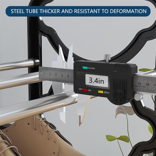 Stainless Steel Shoe Rack 4-Tier Space-Saving