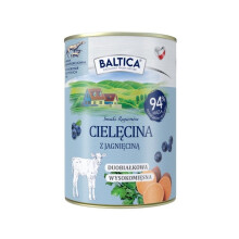 BALTICA Smaki regionĂłw Veal with lamb - wet dog food - 400g