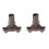 Microwave Turntable Coupler Plate Support 2 pcs 1
