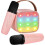 Kids Karaoke Machine with 2 Wireless Mics, Portable 1