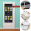 Baseball Hat Rack Over-Door 24-Pocket Black 4