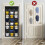 Baseball Hat Rack Over-Door 24-Pocket Black 5