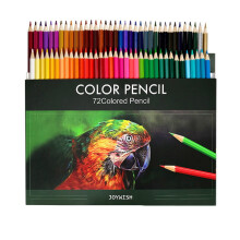 Vankin 72-color wooden colored pencil set with sketchbook