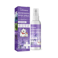 Dog deodorizing spray lightly scented 8 oz