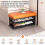 Shoe Rack Bench White 31.5x12.2x19.3 in 2-Tier 3