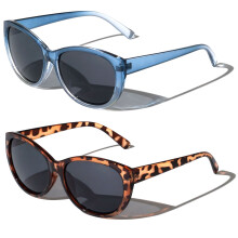 Women's Magnified Reading Sunglasses +3.25 2 Pairs