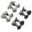 Luggage Replacement Wheels Spinner Swivel 2 Pcs 6