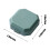Portable plastic vitamin storage box light green 3