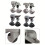 Luggage Replacement Wheels Spinner Swivel 2 Pcs 5