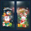 Christmas static window sticker Santa snowman 2025 5