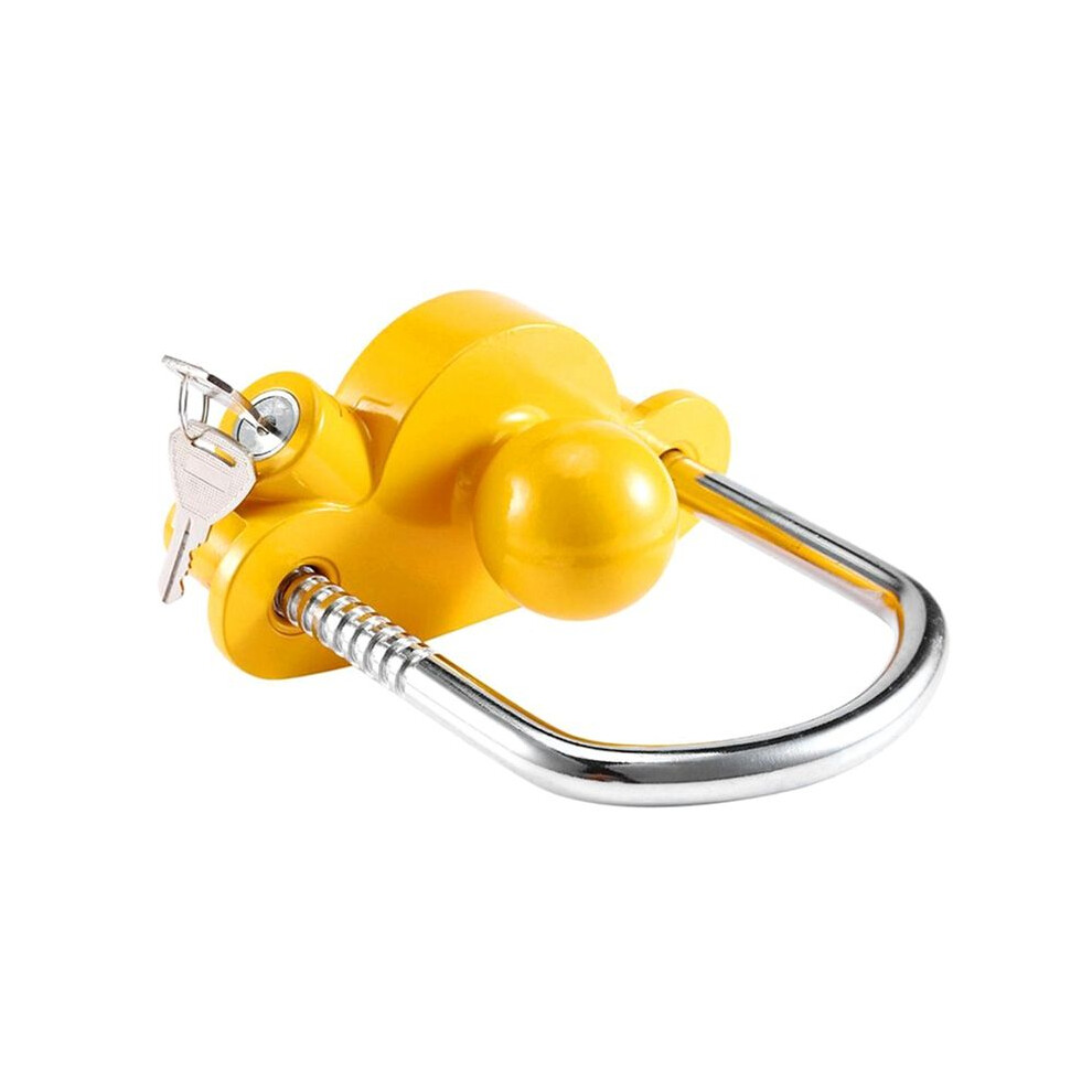 Universal Trailer Coupler Hitch Lock Tow Security Anti-Theft Adjustable Heavy Duty Vehicle Truck Lorry Caravan 6031433337085