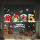Christmas static window sticker Santa snowman 2025 7