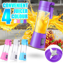 Tinglu Electric Juicer Cup 380ml Portable Mini Blender