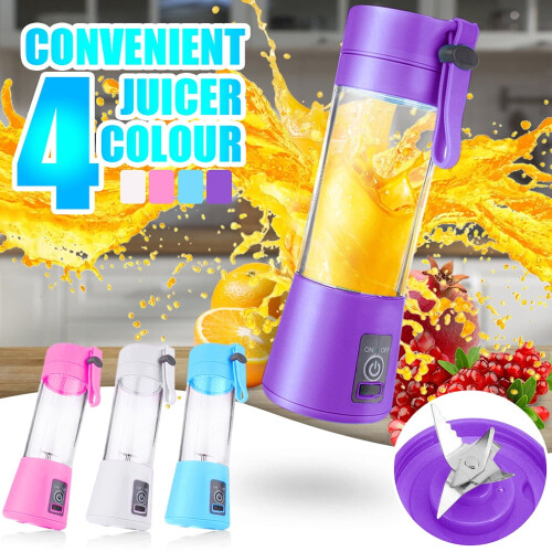Tinglu Electric Juicer Cup 380ml Portable Mini Blender