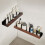 Wall-mounted bathroom shelf floating storage rack 6