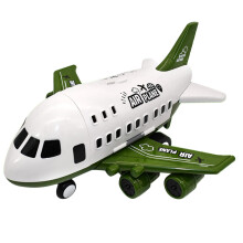 Kids Air Freighter Toy Simulation Track Green 6 Vehicles