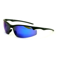 Bifocal Sport Sunglasses ANSI Z87.1 Certified +1.00 Blue