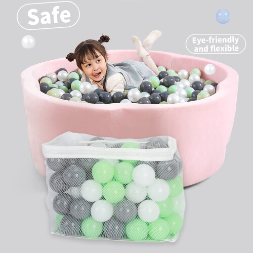Toddler Ball Pit Balls Thickened Crush-Proof Mesh Pocket 2