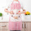 Lovely Pig Polyester Sleeveless Apron with Pockets 8