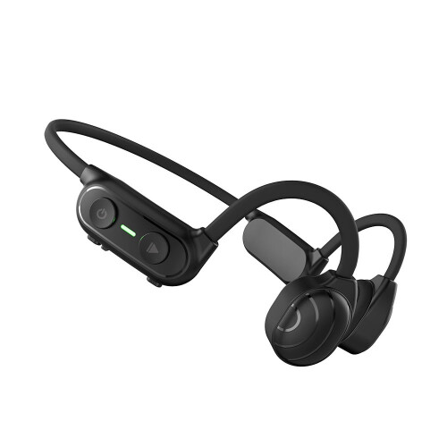 Wireless bone conduction headphones sport open earbuds with