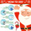 Christmas Window Cling Stickers Snowflake Double-Sided 419 3